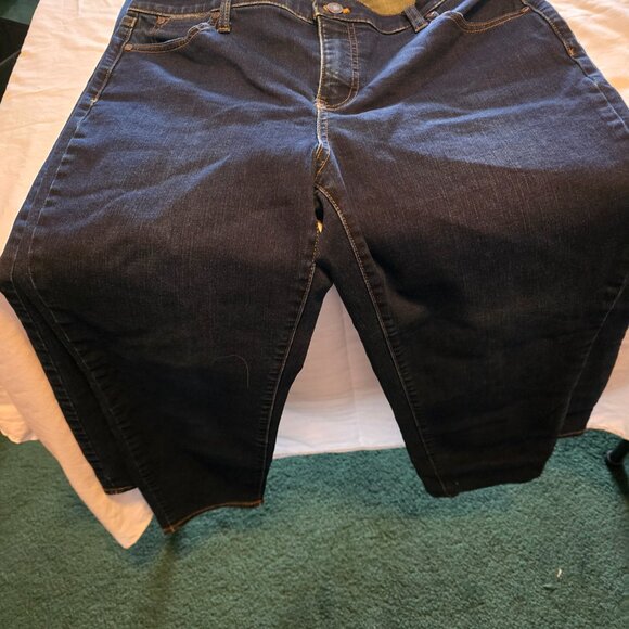 Talbots Flawless Slim Ankle Dark Jeans 14p Bundle 3 Pairs - Picture 3 of 6